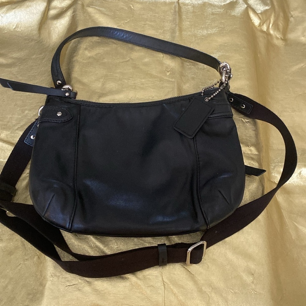 Coach leather shoulder bag 7.5x11” - Picture 5 of 5